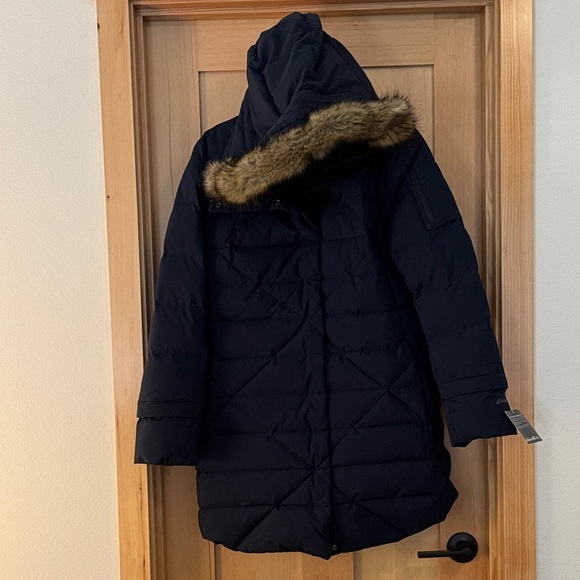 Eddie Bauer Jackets & Blazers - Eddie Bauer Women's Black Hooded Puffer Jacket